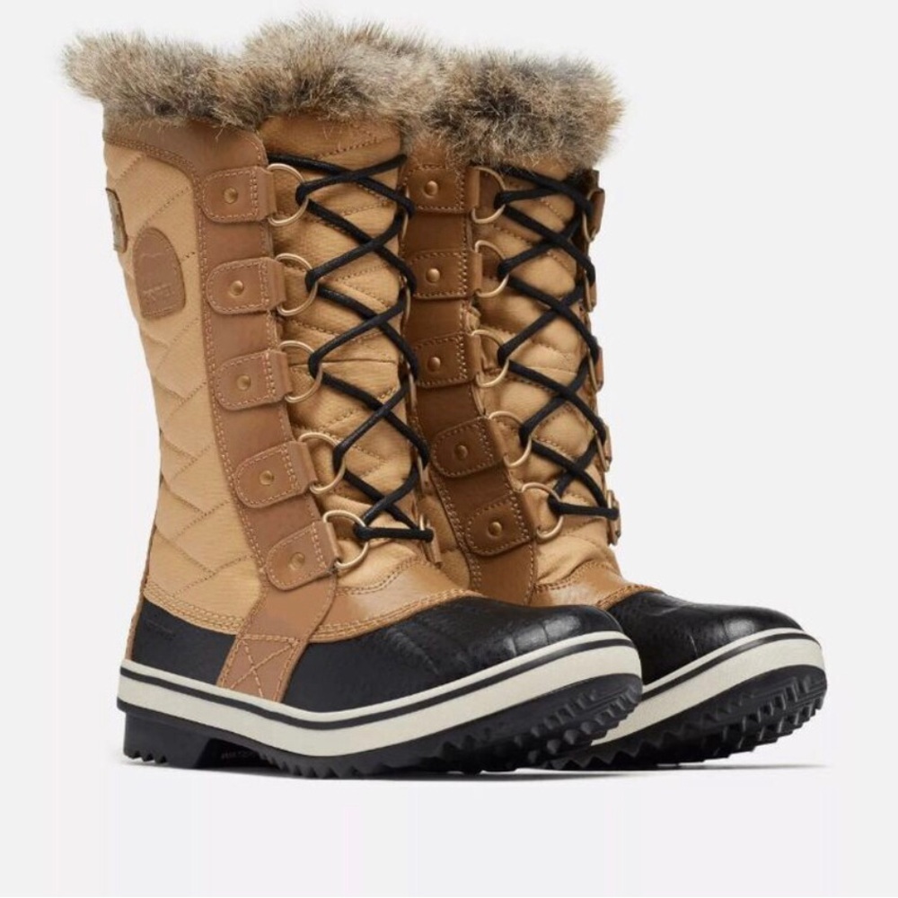 New Sorel Tofino II Women's Waterproof Boots Size 10 Curry, Fawn